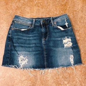 American Rag Denim Mini Skirt